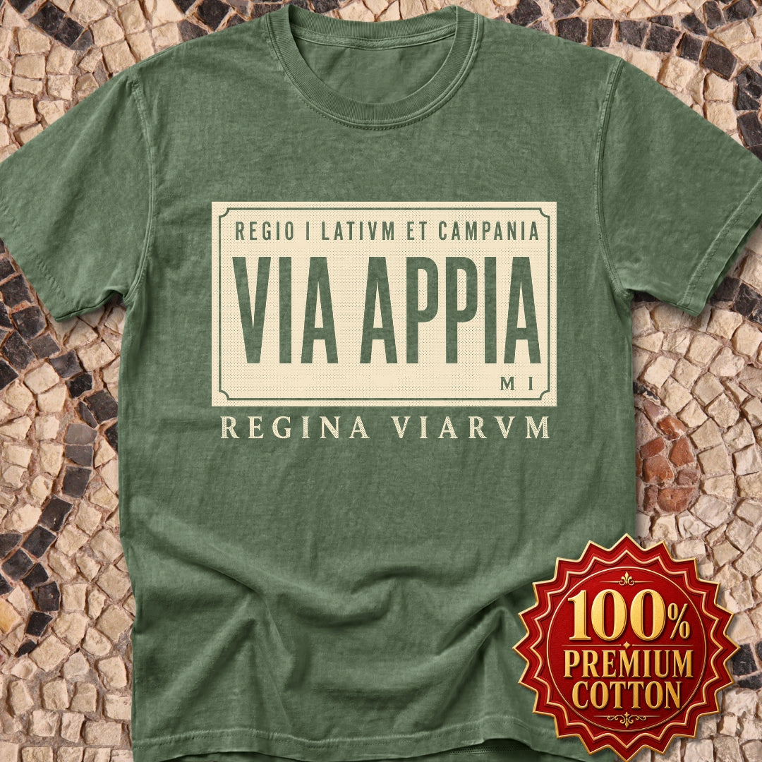 Via Appia Queen of the Roads Premium Tee