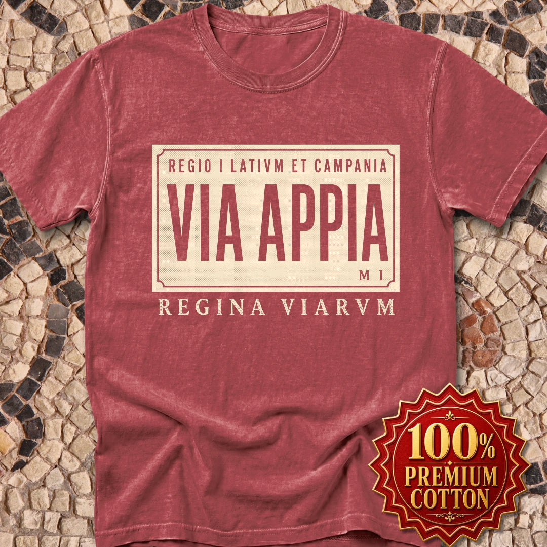 Via Appia Queen of the Roads Premium Tee