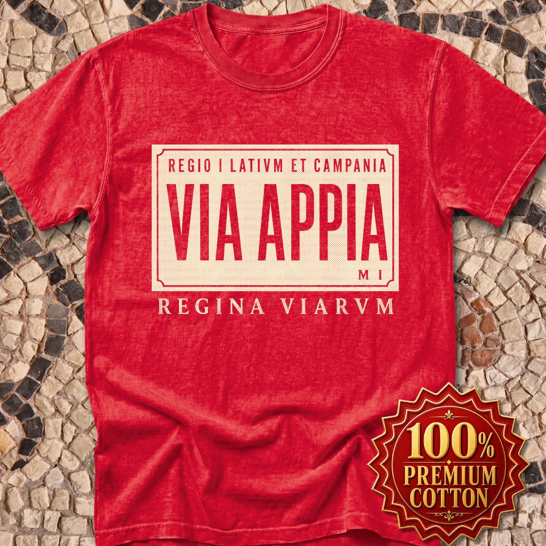 Via Appia Queen of the Roads Premium Tee