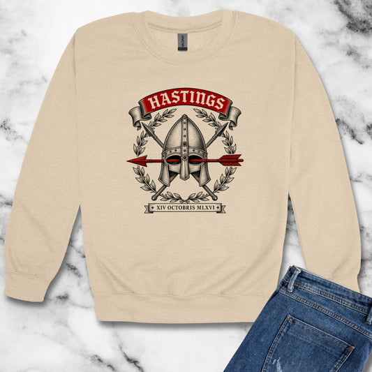 Hastings Helmet Unisex Heavy Crewneck Sweatshirt