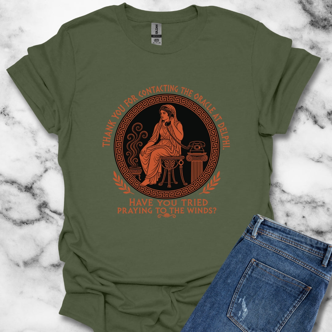 Oracle of Delphi Call Center T-Shirt