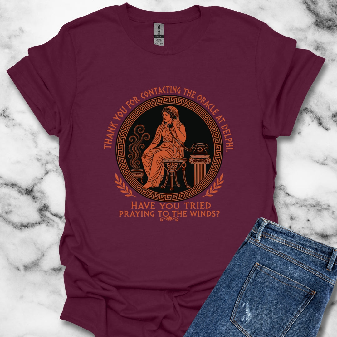 Oracle of Delphi Call Center T-Shirt