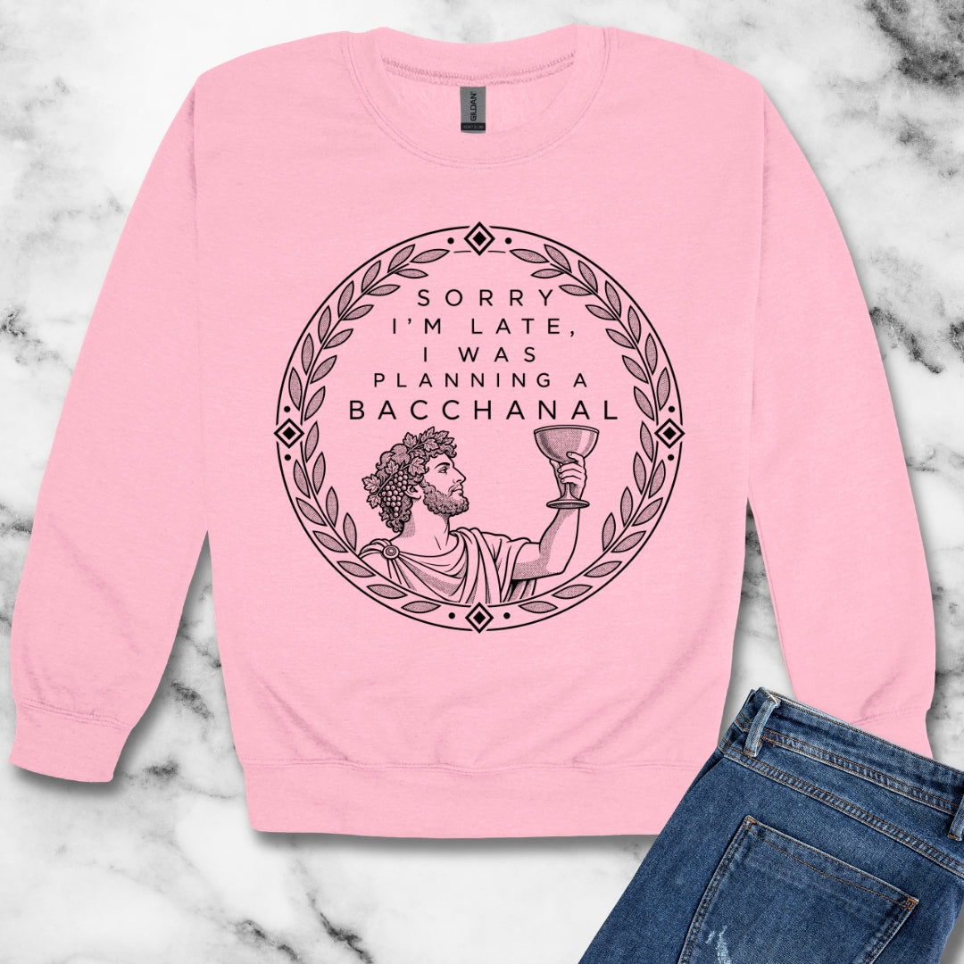 Planning a Bacchanal Unisex Heavy Crewneck Sweatshirt