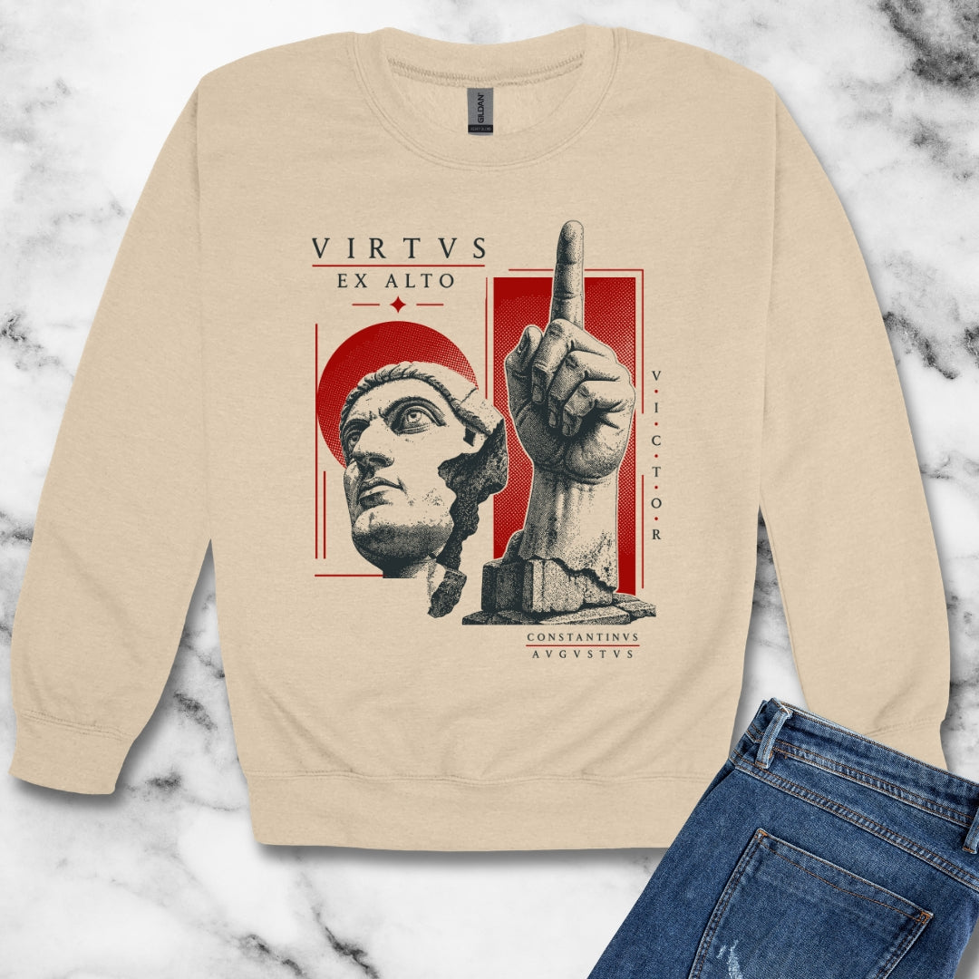 Constantine the Victor Unisex Heavy Crewneck Sweatshirt