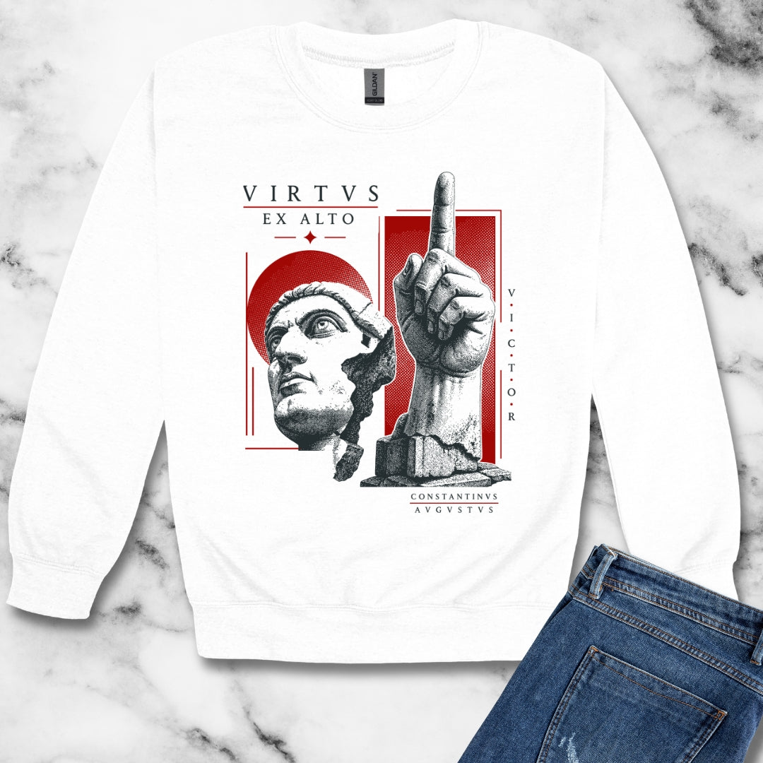 Constantine the Victor Unisex Heavy Crewneck Sweatshirt
