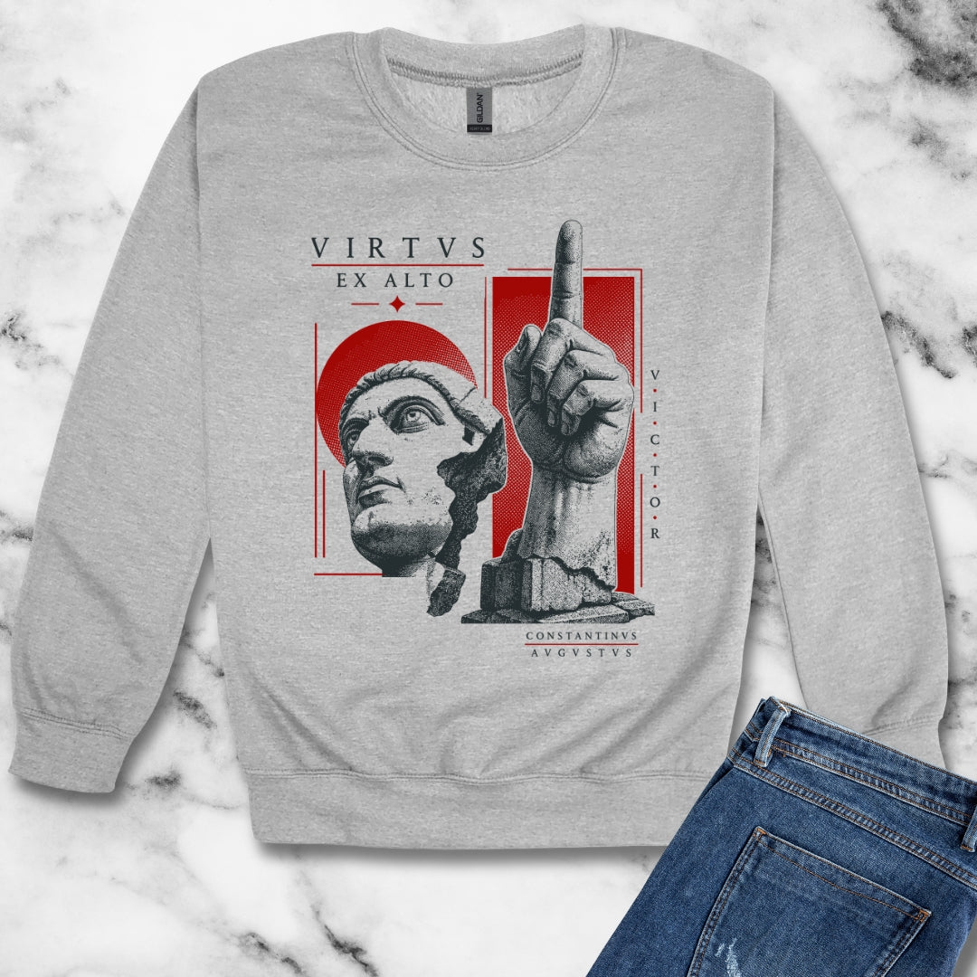 Constantine the Victor Unisex Heavy Crewneck Sweatshirt