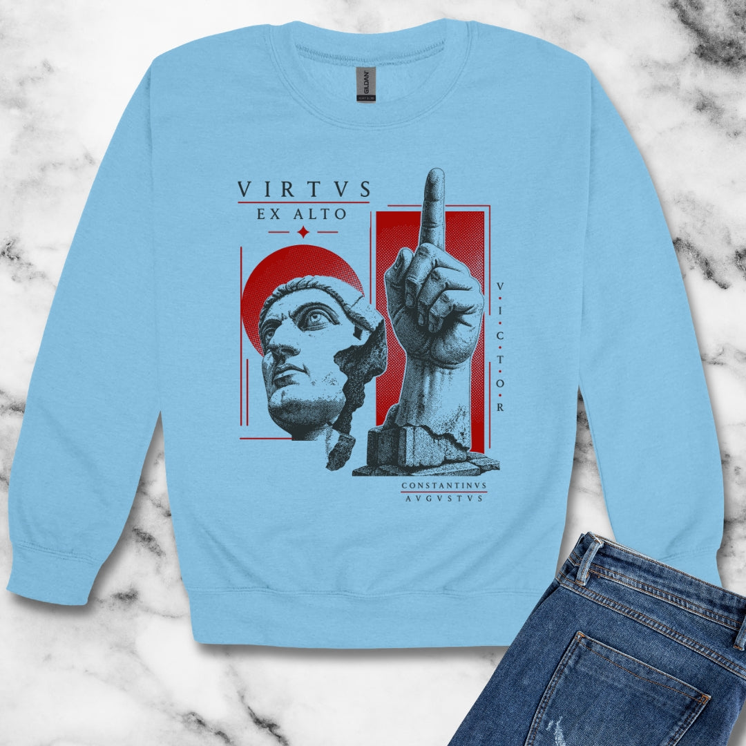 Constantine the Victor Unisex Heavy Crewneck Sweatshirt