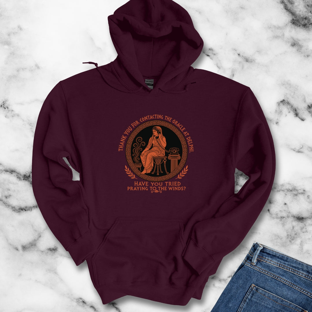Oracle of Delphi Call Center Hoodie