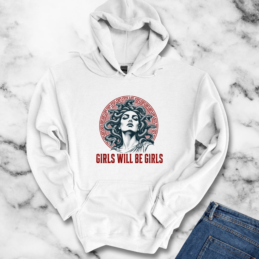 Medusa Girls will be Girls Hoodie