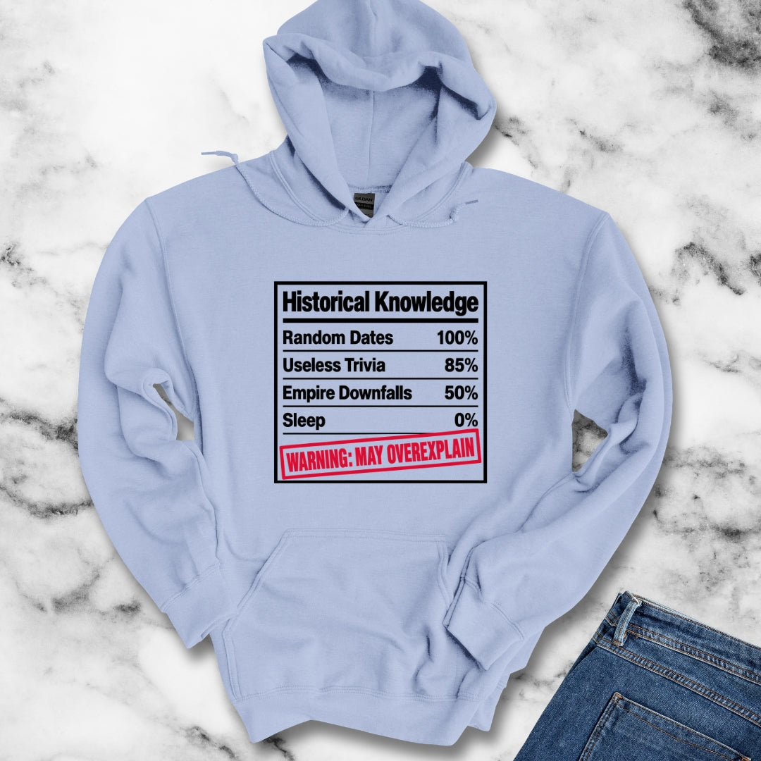 Historical Knowledge Facts Hoodie