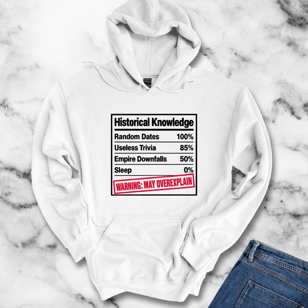 Historical Knowledge Facts Hoodie