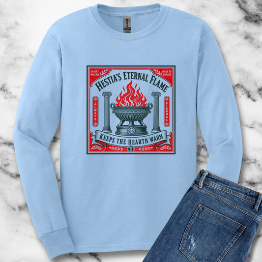 Hestia's Eternal Flame Unisex Long Sleeve Tee