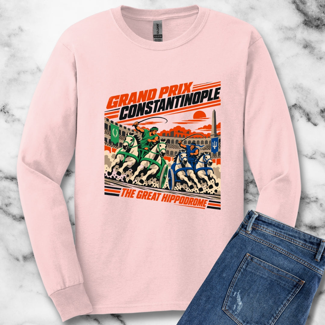 Grand Prix Constantinople Chariot Race Unisex Long Sleeve Tee
