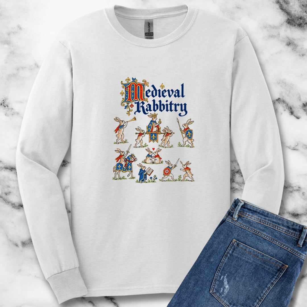 Medieval Rabbitry Unisex Long Sleeve Tee