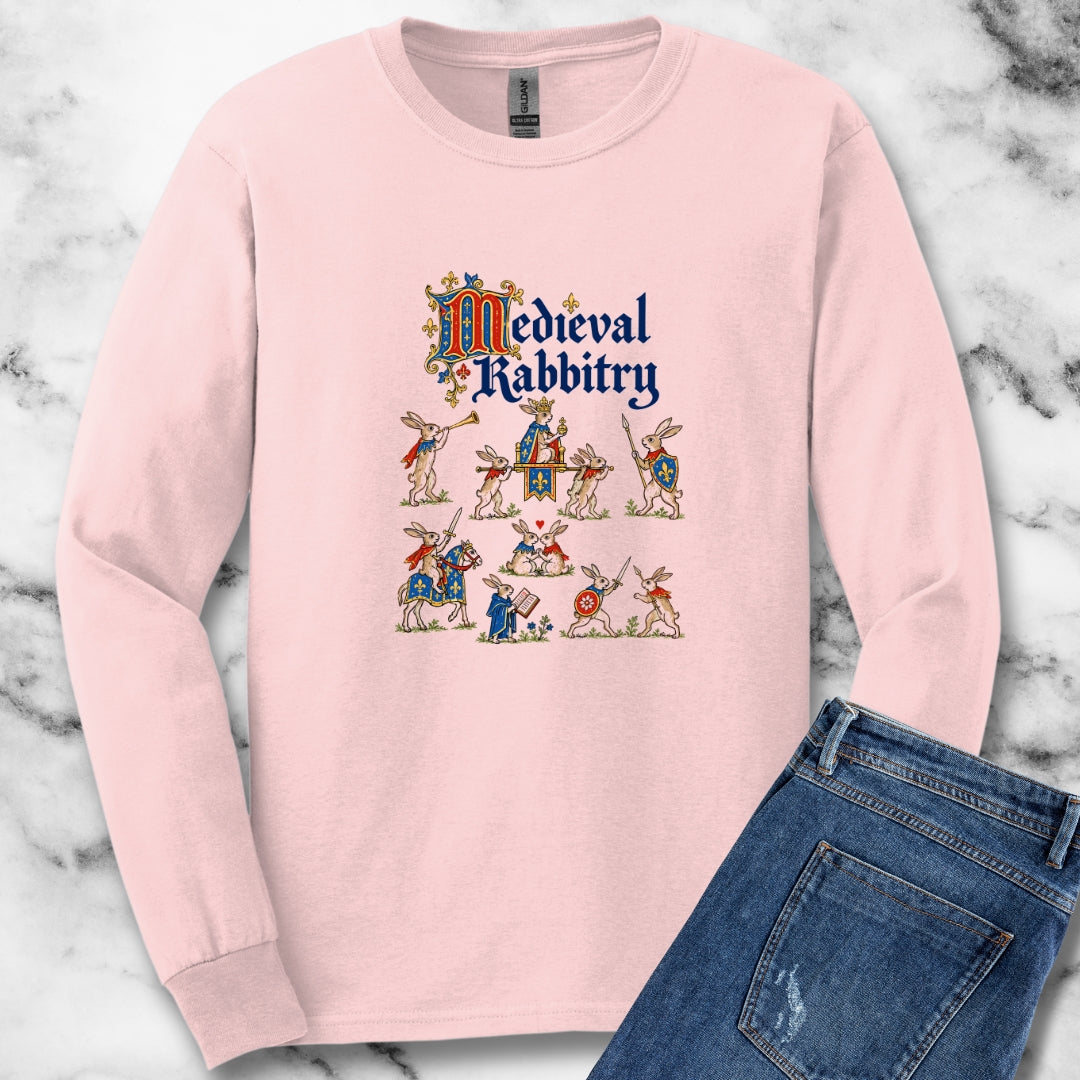 Medieval Rabbitry Unisex Long Sleeve Tee