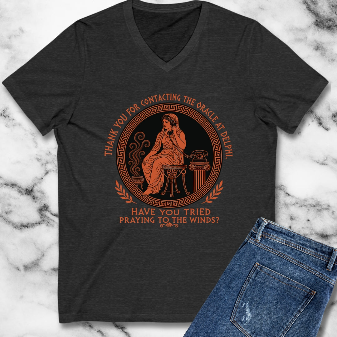 Oracle of Delphi Call Center V-Neck