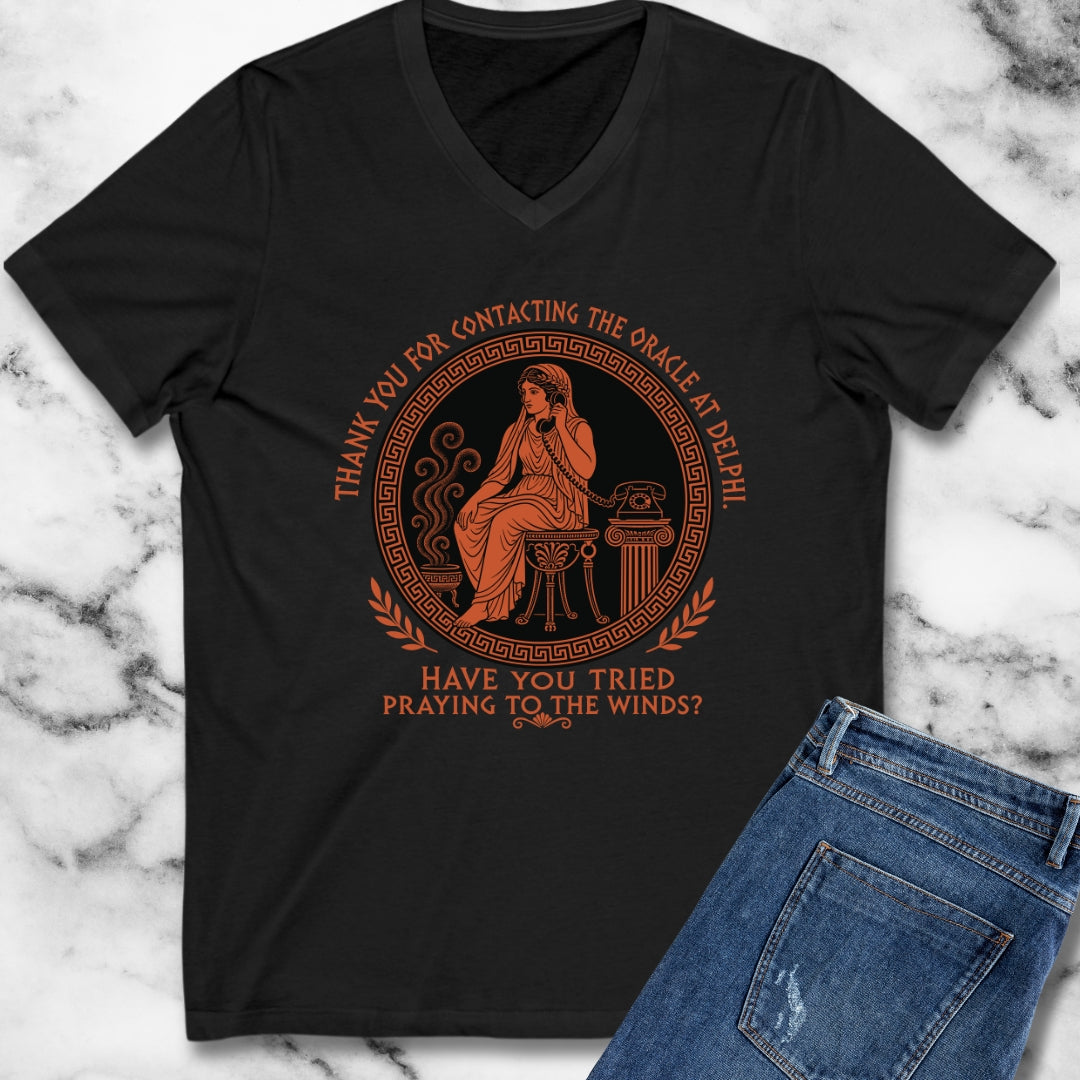 Oracle of Delphi Call Center V-Neck