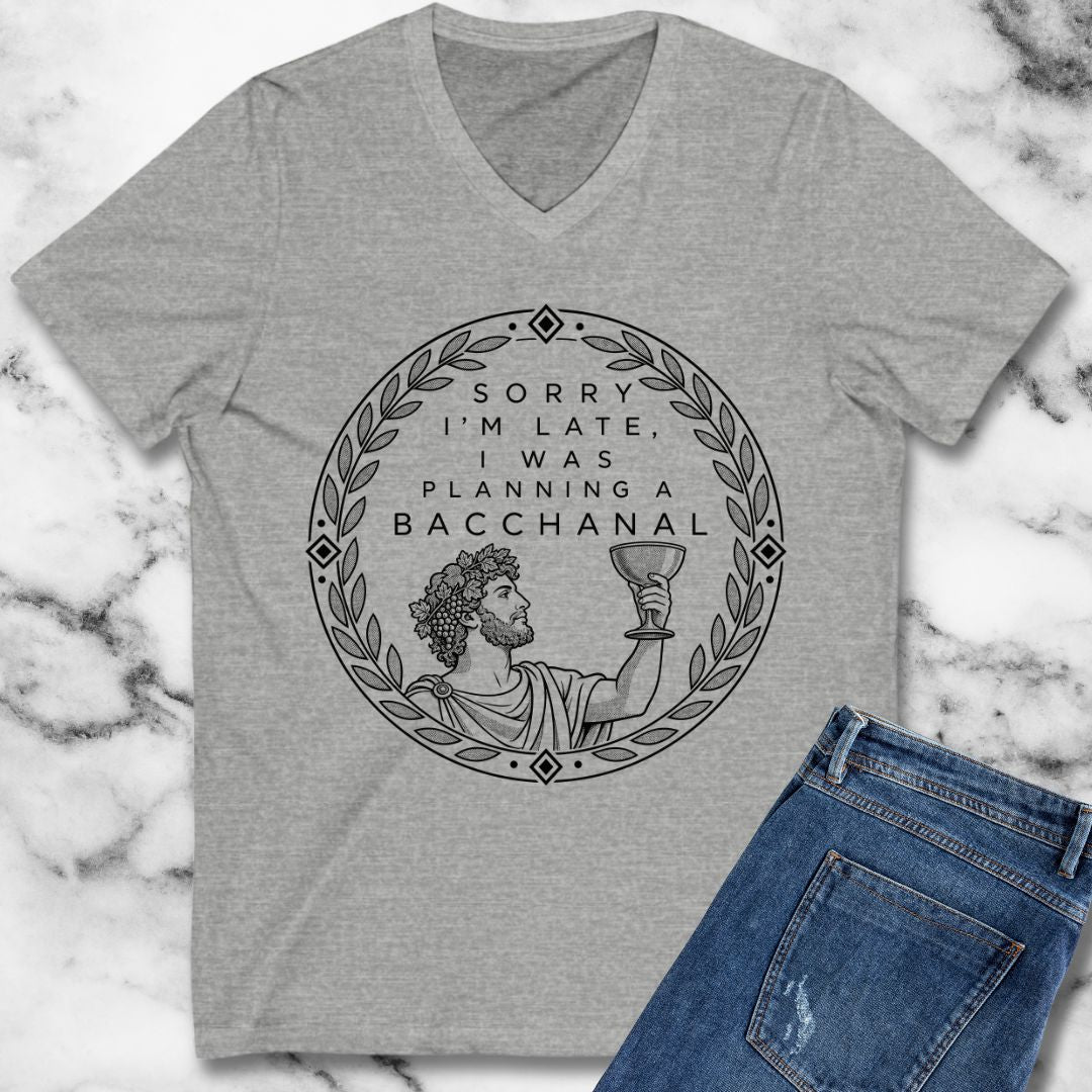 Planning a Bacchanal V-neck
