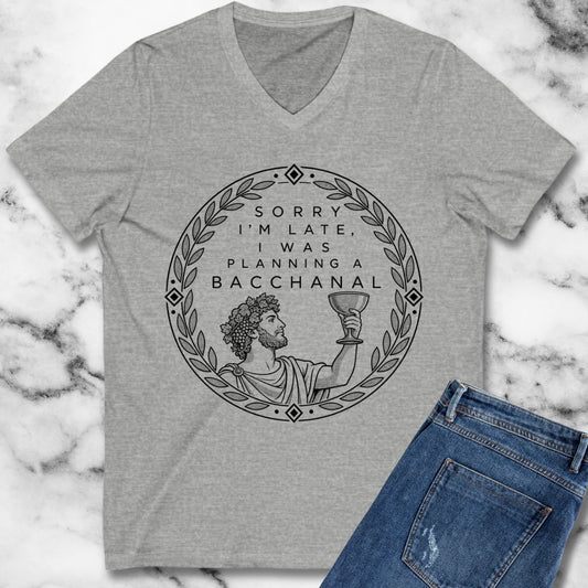 Planning a Bacchanal V-neck