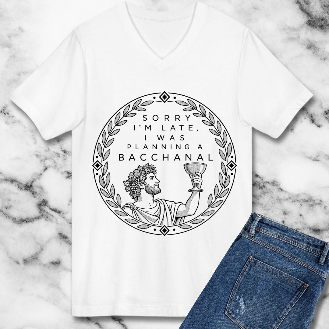 Planning a Bacchanal V-neck