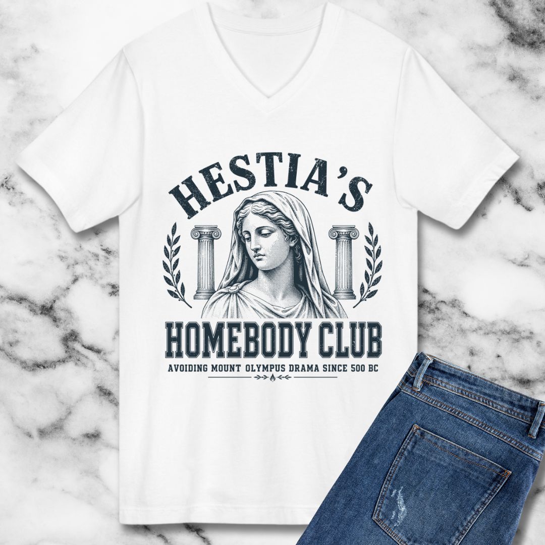 Hestia's Homebody Club V-neck