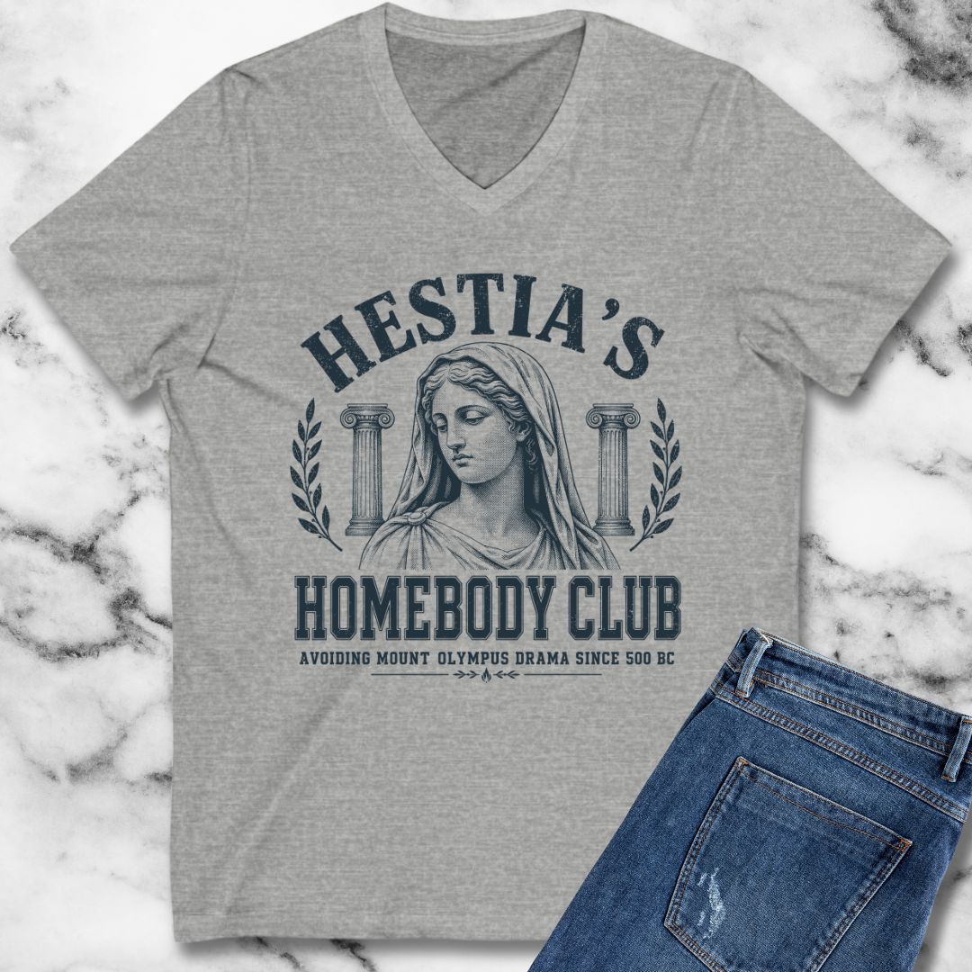 Hestia's Homebody Club V-neck