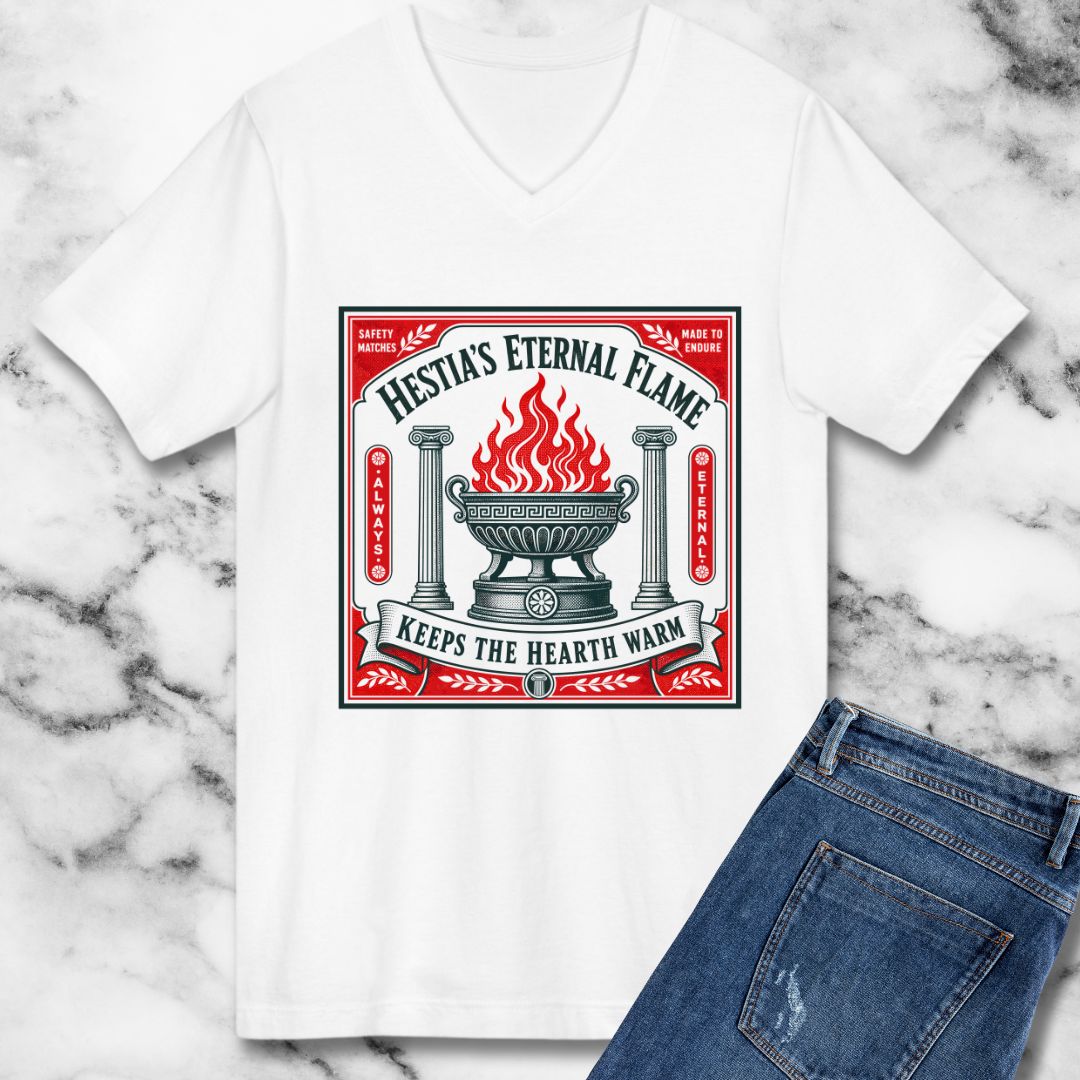 Hestia's Eternal Flame V-neck