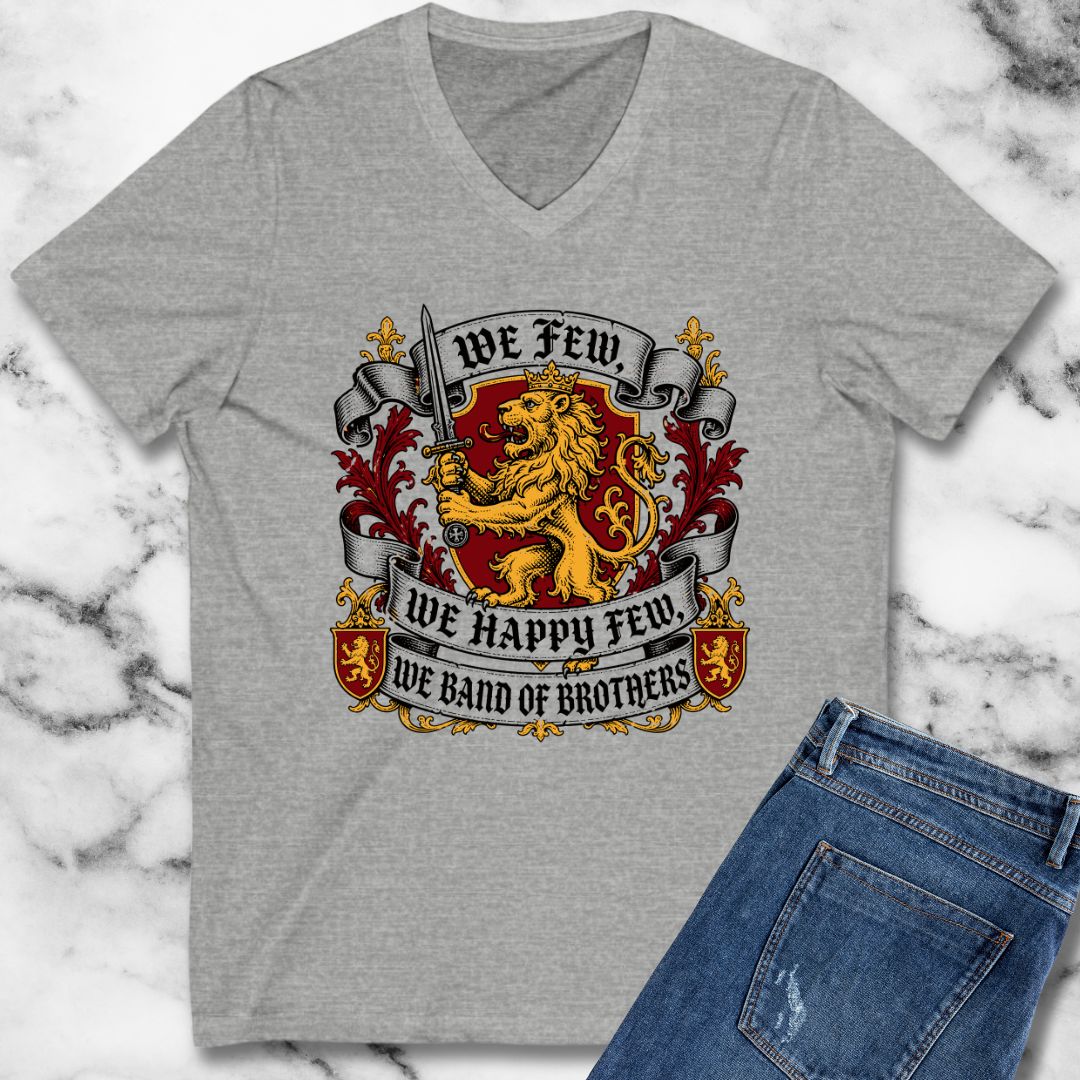Band Of Brothers Quote V-neck