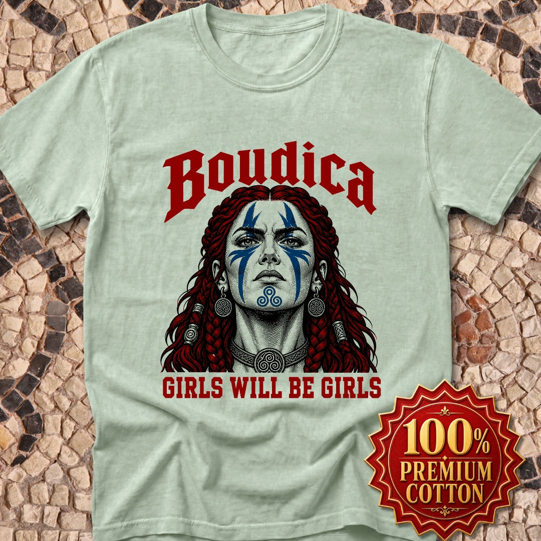 Boudica Girls Will Be Girls Premium Tee