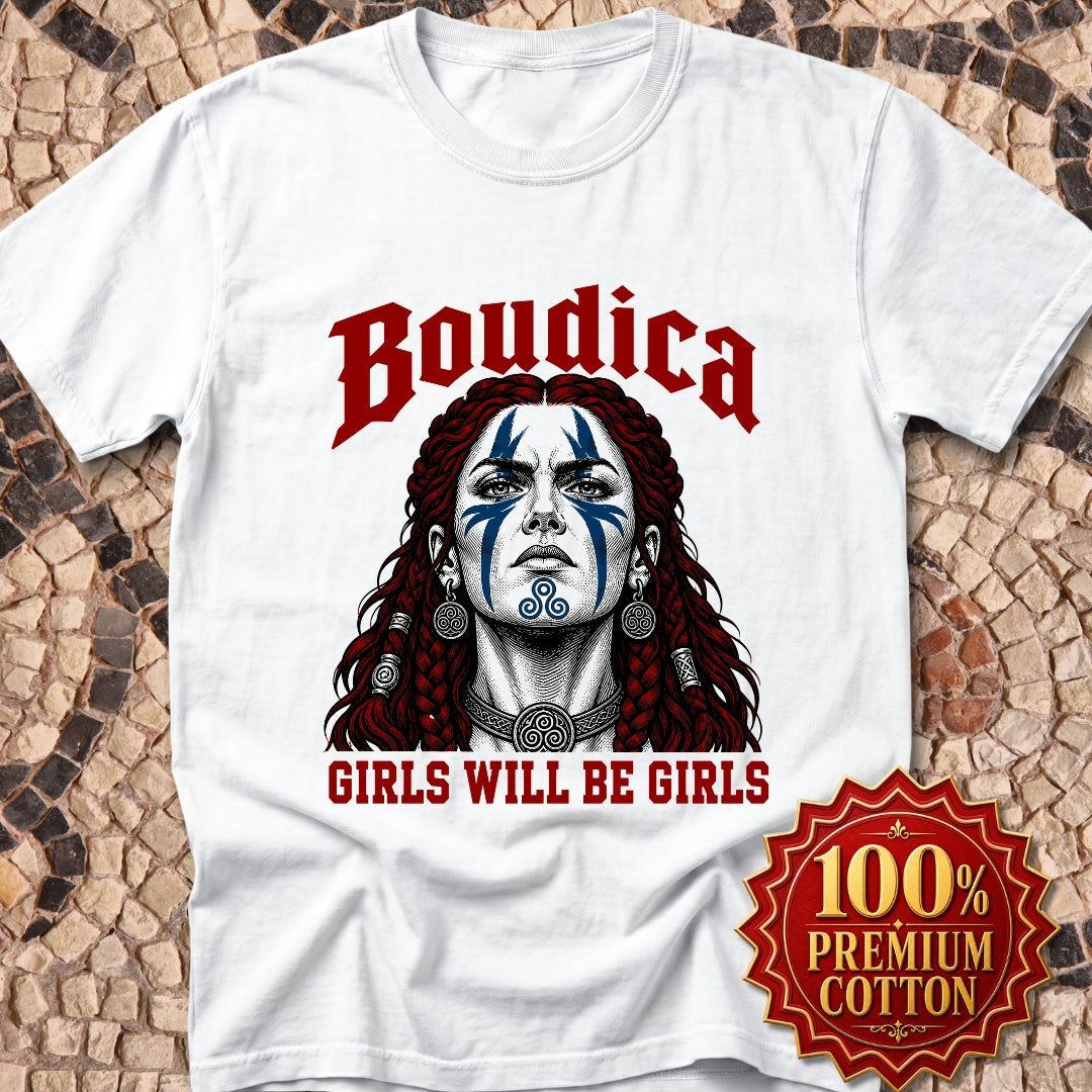 Boudica Girls Will Be Girls Premium Tee
