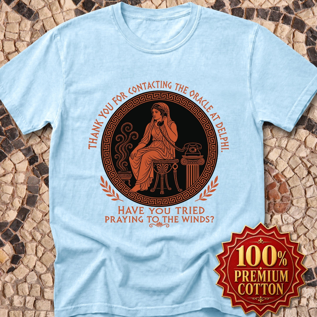 Oracle of Delphi Call Center Premium Tee