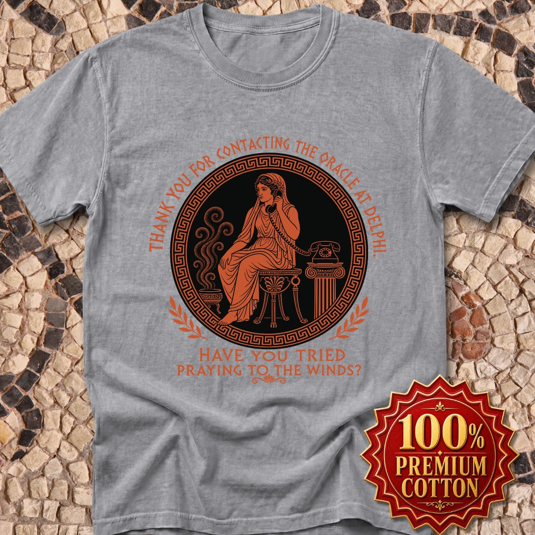 Oracle of Delphi Call Center Premium Tee