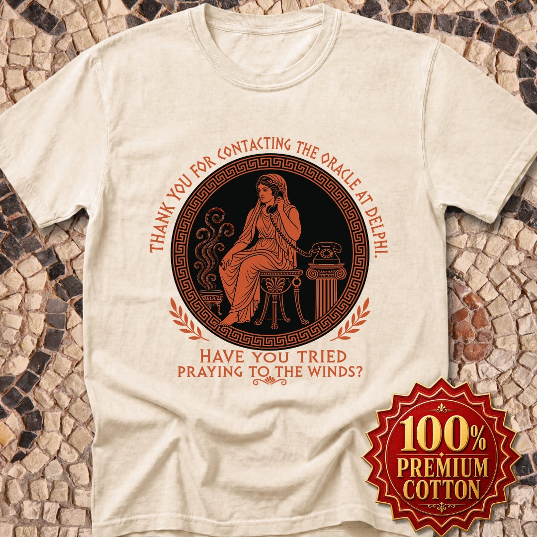 Oracle of Delphi Call Center Premium Tee