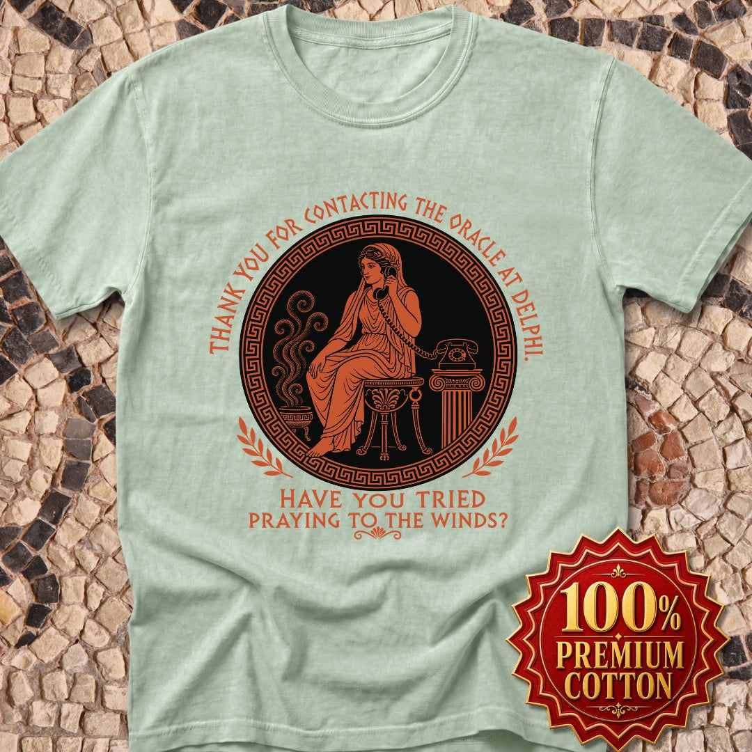 Oracle of Delphi Call Center Premium Tee