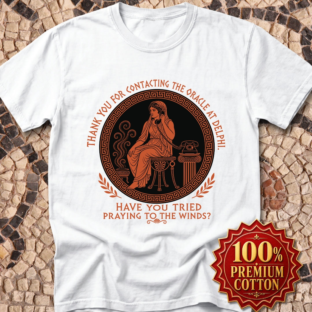Oracle of Delphi Call Center Premium Tee