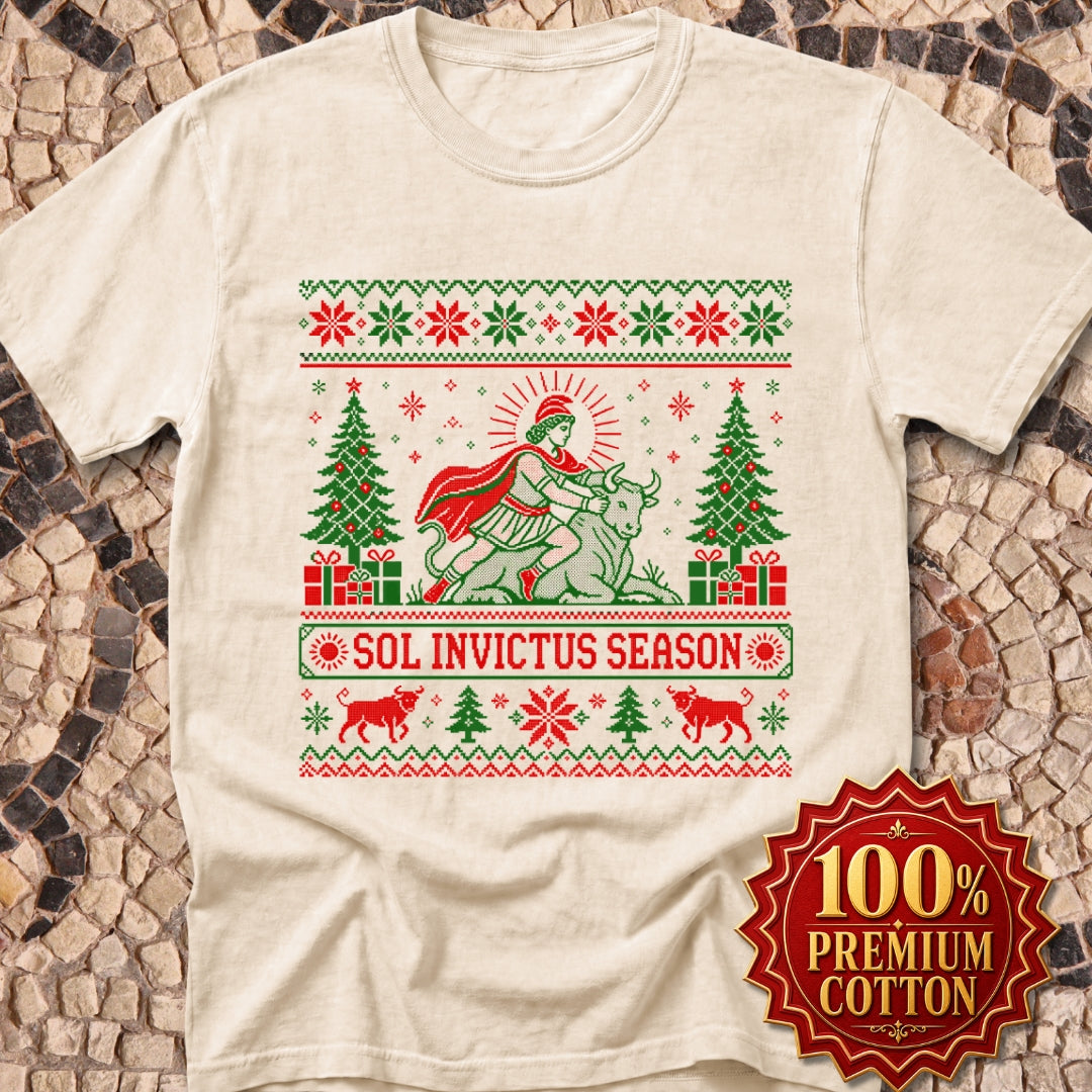 Sol Invictus Season Ugly Sweater Style Premium Tee