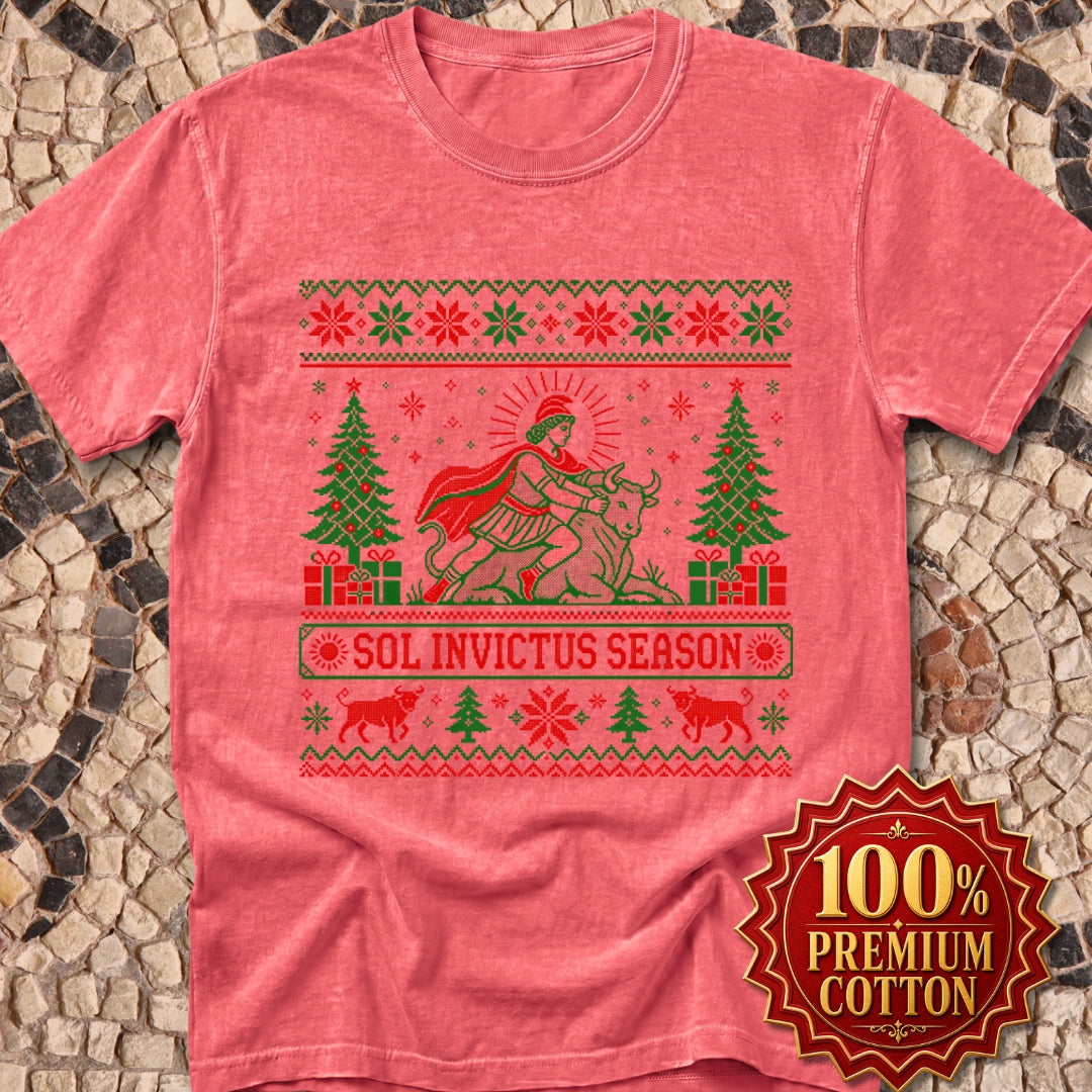 Sol Invictus Season Ugly Sweater Style Premium Tee