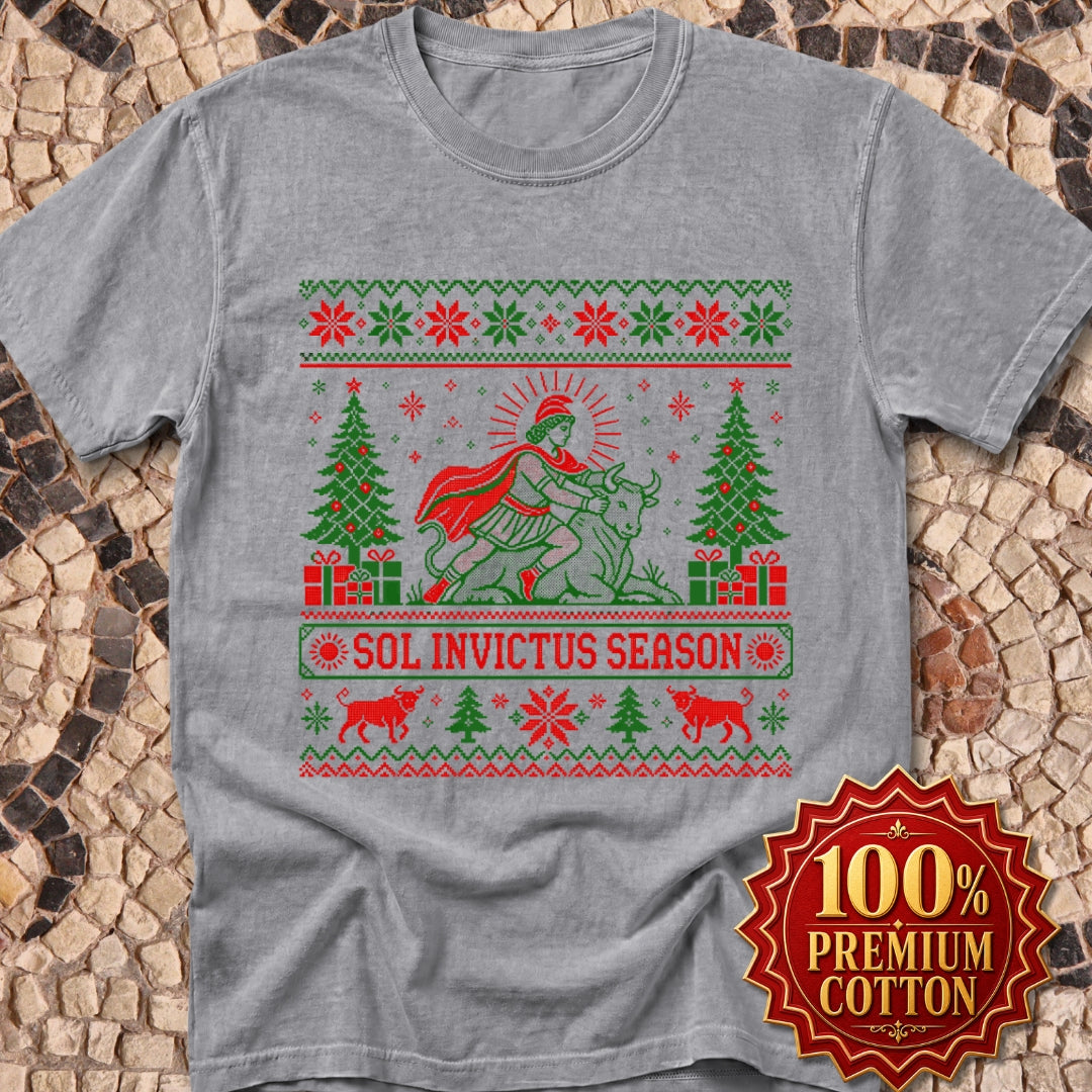 Sol Invictus Season Ugly Sweater Style Premium Tee