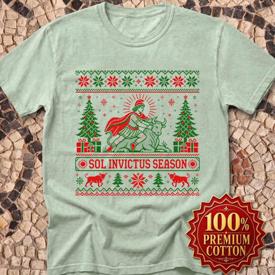Sol Invictus Season Ugly Sweater Style Premium Tee