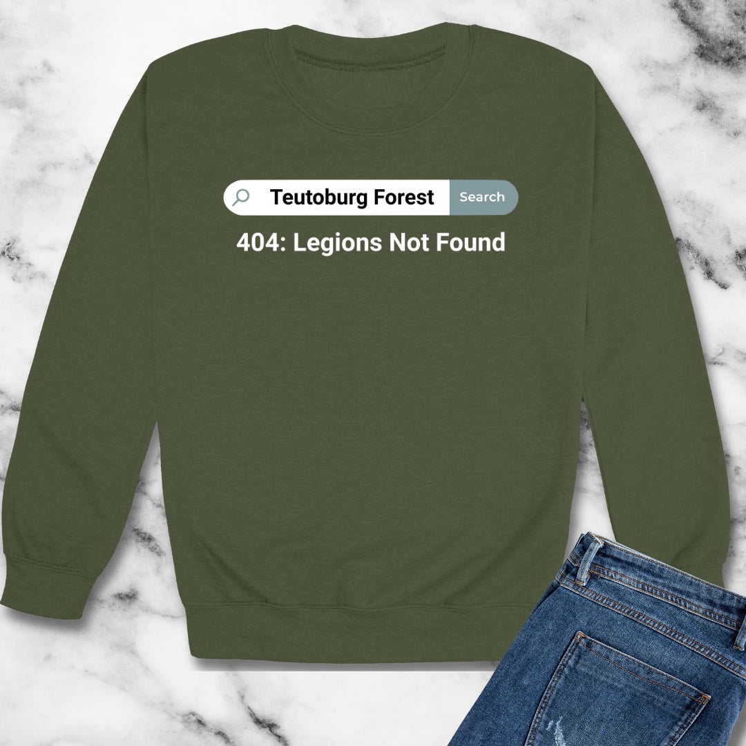 Legions Not Found Unisex Heavy Crewneck Sweatshirt