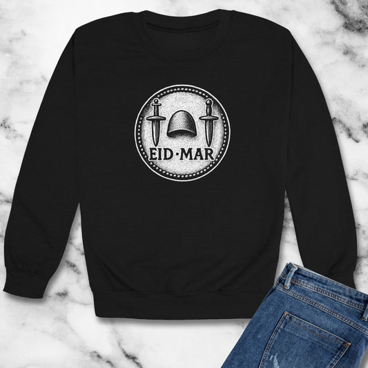 Ides March Coin Unisex Heavy Crewneck Sweatshirt