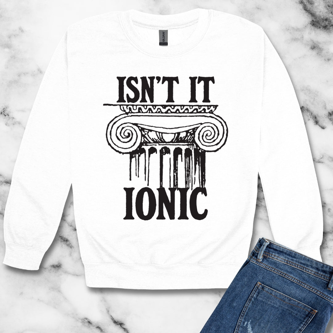 Isn't It Ionic Unisex Heavy Crewneck Sweatshirt