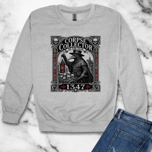Plague Corpse Collector of the Year Unisex Heavy Crewneck Sweatshirt
