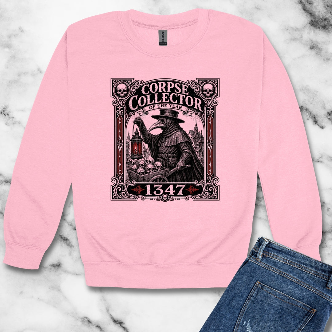 Plague Corpse Collector of the Year Unisex Heavy Crewneck Sweatshirt