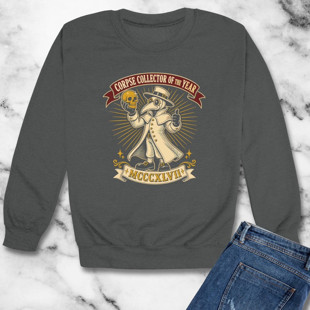 Plague Doctor Collector of the Year Unisex Heavy Crewneck Sweatshirt