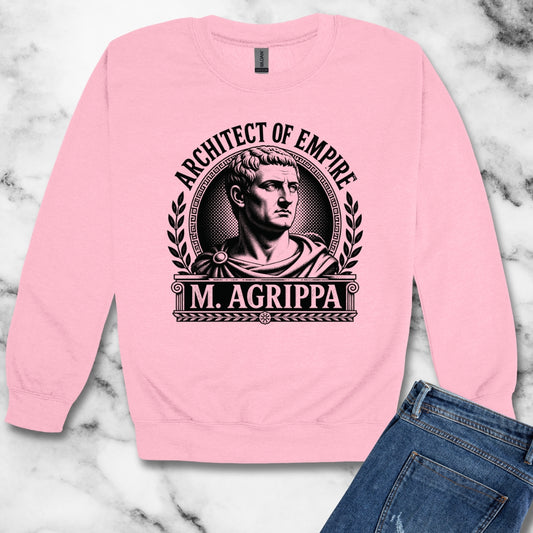 Marcus Agrippa Architect of Empire Unisex Heavy Crewneck Sweatshirt