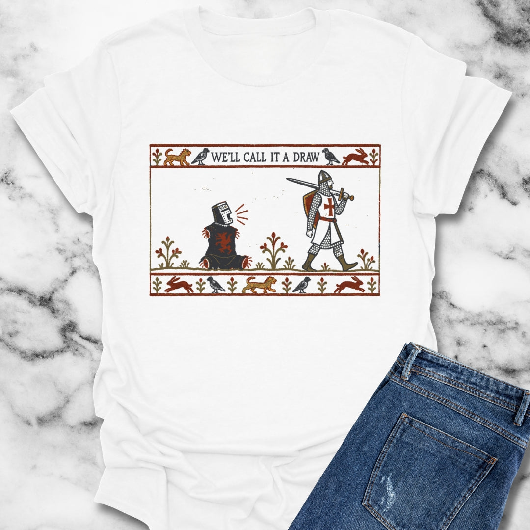 Black Knight Holy Grail Quote T-Shirt