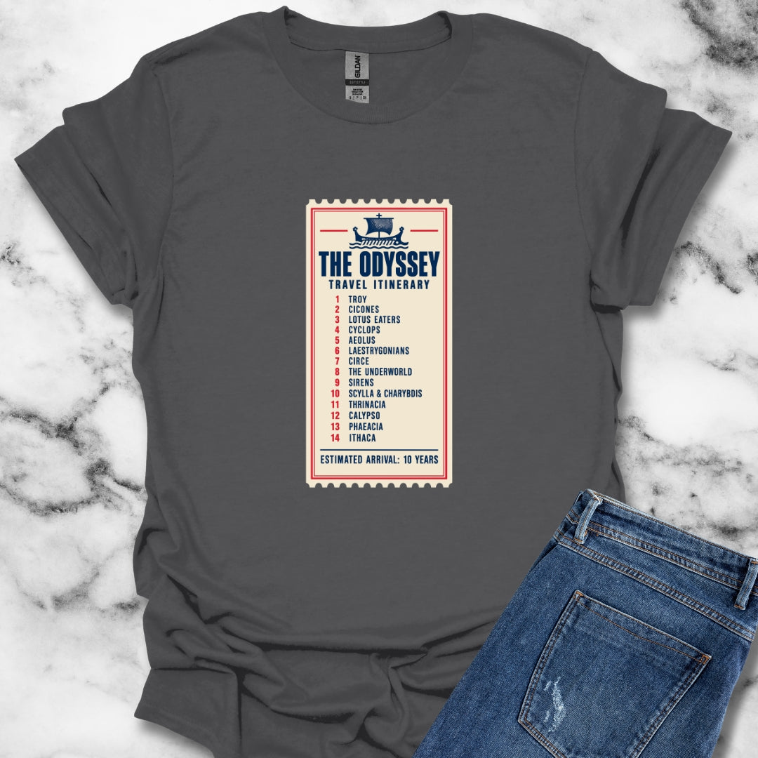 Odyssey Travel Itinerary T-Shirt