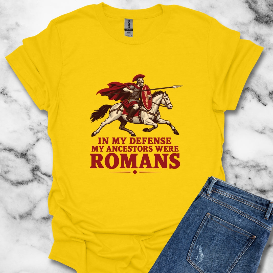 Ancestors Were Roman T-Shirt