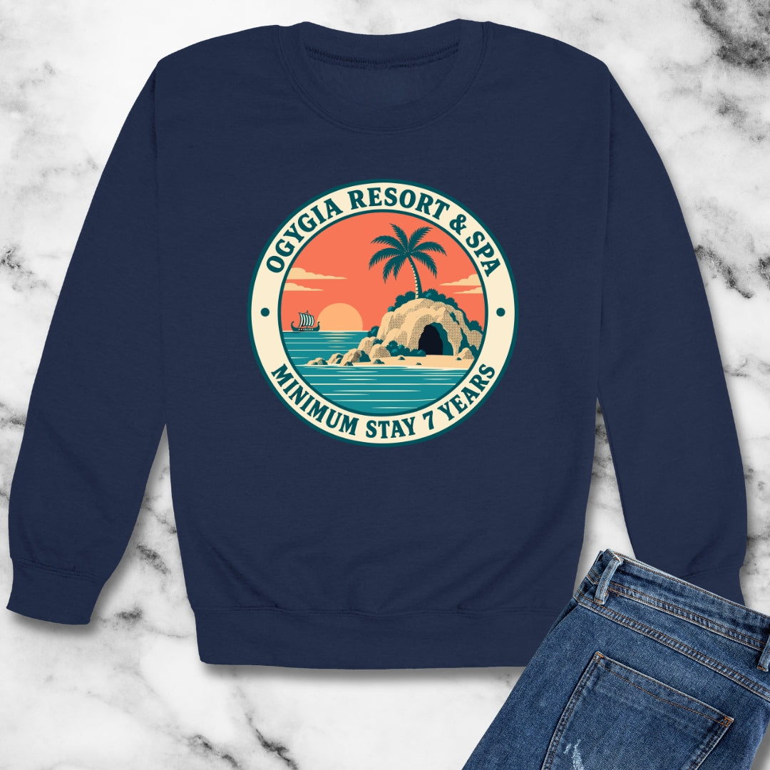 Ogygia Resort & Spa Unisex Heavy Crewneck Sweatshirt